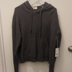 Buck Mason Cozy Wool Gray Hoodie